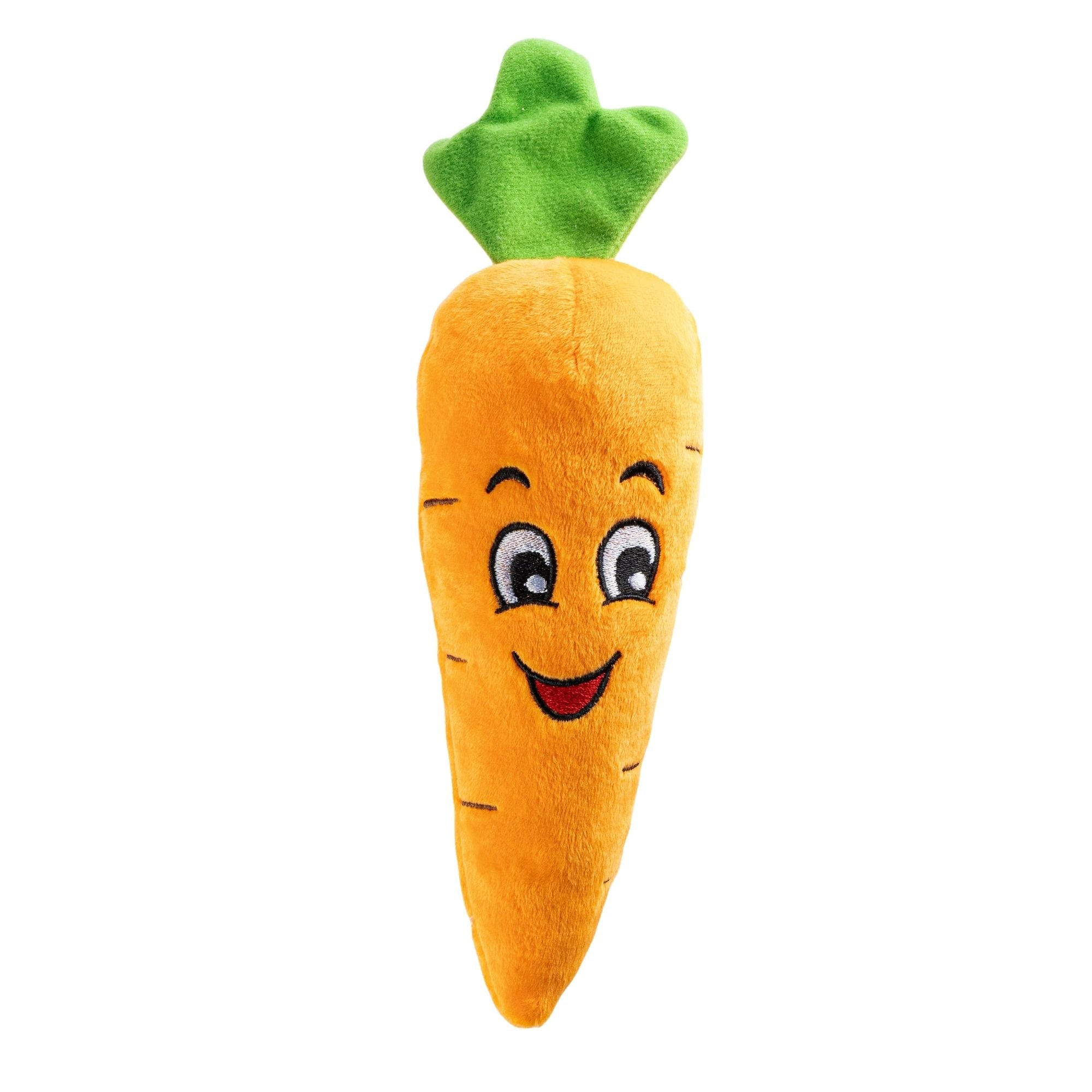 Midlee Plush Carrot Easter Dog Toy- Pack of 2, 1 - Gerbes Super